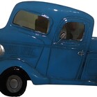 Quadro Pick Up 3d Para Parede Em Metal Espelhado Para Decoraç