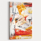 Quadro Pintura Felipe - 1 Tela Estampado