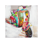 Quadro Pintura Lambretta Classic