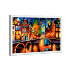 Quadro Pintura Ponte -- Br Artes