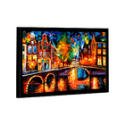 Quadro Pintura Ponte -- Br Artes