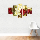 Quadro Pintura Rosas Arte Canvas 110x65cm