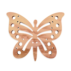 Quadro Placa Borboleta Decorativa Em Mdf Para Pintura