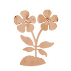 Quadro Placa Flor Margarida Em Mdf Para Pintura Jardim Decora