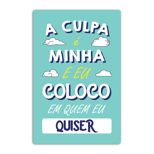Quadro Placas Decorativas Temas Diversos Mdf 29 X 19 Cm - Mod