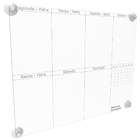 Quadro Planner Semanal De Parede Agenda Organizador De Tarefa