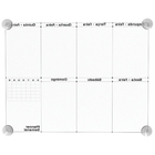 Quadro Planner Semanal De Parede Agenda Organizador De Tarefa