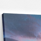 Quadro Plantação De Girassol Céu E Nuvens Canvas 100x70cm