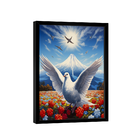 Quadro Pomba Da Paz -- Br Artes