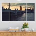 Quadro Ponte Londres Noite