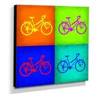 Quadro Pop Art Bicicleta Canvas 30x30cm-qp10