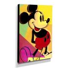 Quadro Pop Art Mickey Mouse Canvas 40x30cm-qp24