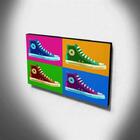 Quadro Pop Art Tênis All Star Canvas 30x40cm-qp7