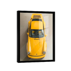 Quadro Porsche 911 Amarelo -- Br Artes