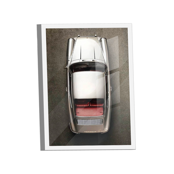 Quadro Porsche 911 Cinza -- Br Artes