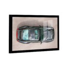Quadro Porsche 911 Preto -- Br Artes