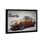 Quadro Porsche Gold 911 Turbo -- Br Artes
