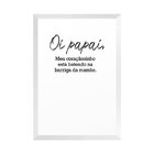 Quadro Porta Gravidez Surpresa Papai