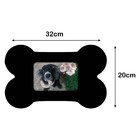 Quadro Porta Retrato De Parede Osso Para 1 Foto 10x15cm Preto