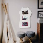 Quadro Porta Retrato De Parede Pata Para 3 Fotos 10x15cm Bran