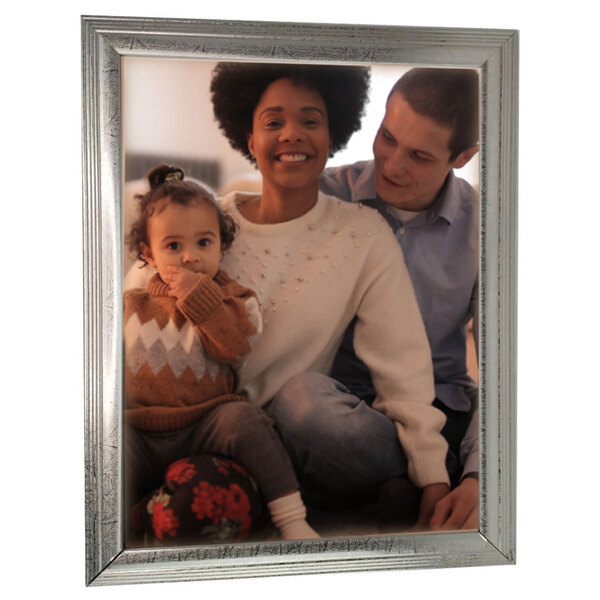 Quadro Porta Retrato Foto Moldura Fotografia Vidro 30x40cm Pa