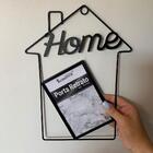 Quadro Porta Retrato Home Preto Moderno De Metal Aramado