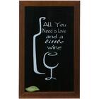 Quadro Porta Rolha de Vinho All You Need is Love Médio - Wood