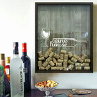 Quadro Porta Rolhas 32x42x4cm Wine House Betume Ii