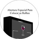 Quadro Porta Rolhas De Vinho Espumante De Parede Decoração