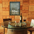 Quadro Porta Rolhas De Vinho Wine Tasting Betume