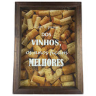 Quadro Porta Rolhas Madeira Decoração Com O Passar Dos Vinhos
