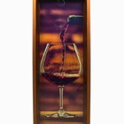 Quadro Porta Rolhas Taça Vinho