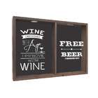 Quadro Porta Rolhas Wine Improves Madeira