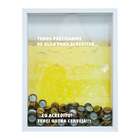Quadro Porta Tampinhas De Cervejas Todos Precisamos Branco