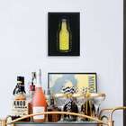 Quadro Porta Tampinhas Melhores Cervejas Preto 27x37cm