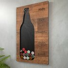 Quadro Porta Tampinhas Mestre - 50x30cm