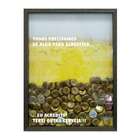 Quadro Porta Tampinhas Todos Precisam De Algo Betume