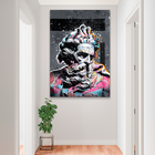 Quadro Poseidon Grafite -- Br Artes