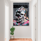 Quadro Poseidon Grafite -- Br Artes