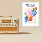 Quadro Poster Arte Matisse Corais Coloridos 33x24cm Moldura B