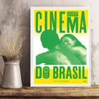 Quadro Poster Cinema Do Brasil 33x24cm Moldura Preta
