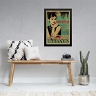 Quadro Poster Do Filme Breakfast At Tiffany's 24x18cm Moldura