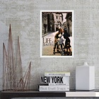 Quadro Poster Filme A Vida É Bela 24x18cm - Com Vidro Moldura