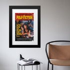 Quadro Poster Filme Pulp Fiction - 60x48cm Moldura:madeira Pr