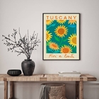 Quadro Poster Flores E Plantas - Toscana 24x18cm Moldura:made