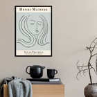 Quadro Poster Matisse - Aix En Provence 24x18cm - Com Vidro M