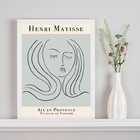 Quadro Poster Matisse - Aix En Provence 45x34cm Moldura:madei