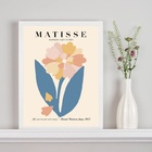 Quadro Poster Matisse - The Flower 45x34cm - Com Vidro Moldur