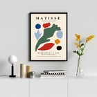 Quadro Poster Papiers Découpés Matisse 33x24cm Moldura:madeir