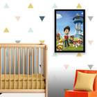 Quadro Poster Patrulha Canina 33x24cm - Com Vidro Moldura:mad